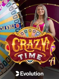 Crazy Time game show at LAKY7 COM
